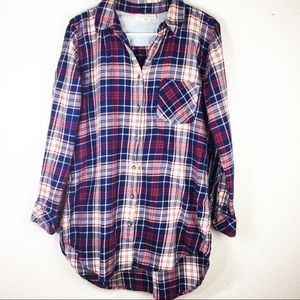 L.O.G.G - H&M Long Flannel Size 12